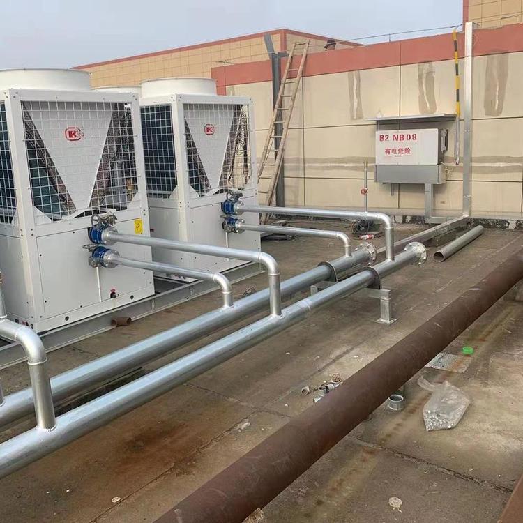 模塊式風冷熱泵安裝